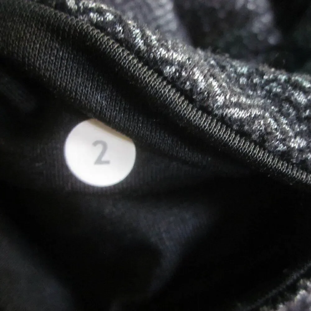 Lululemon Womens Size 2 Long Herringbone Wunder Under Long High Rise Tights